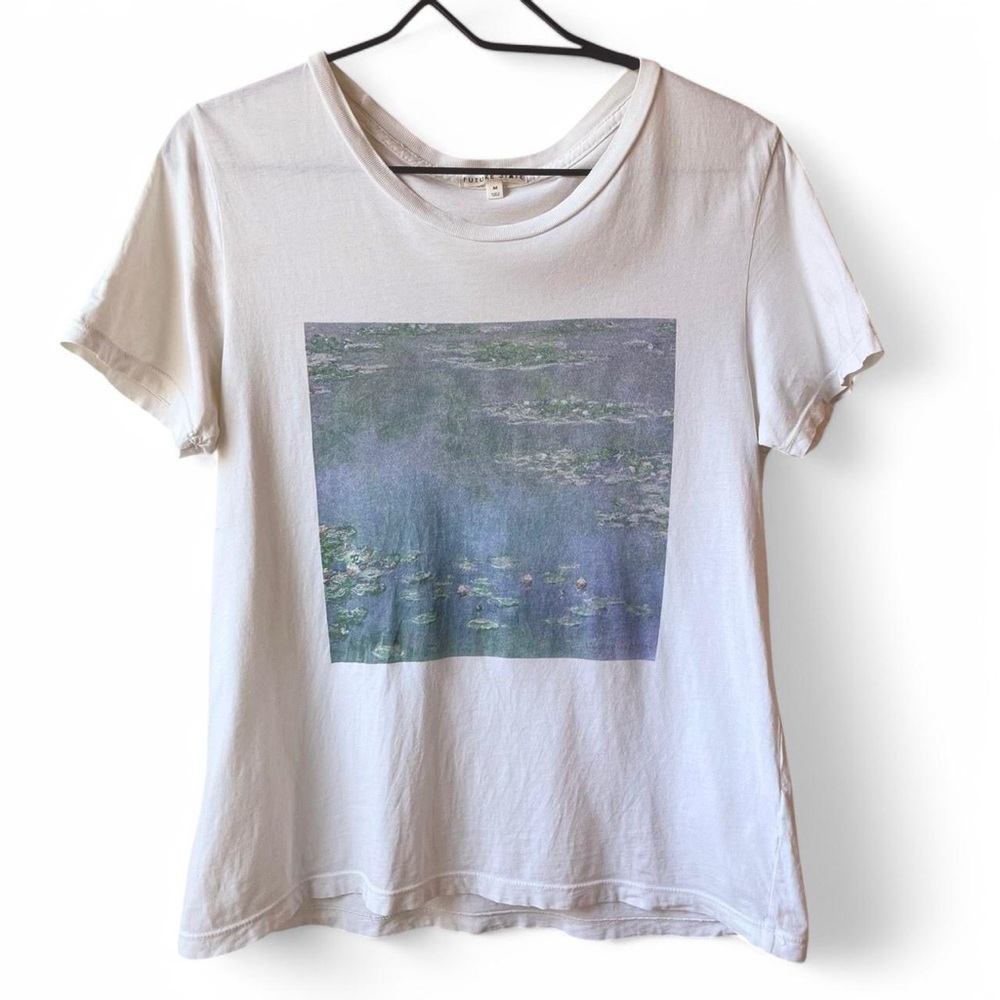 Claude Monet “Water Lilies” Painting Graphic T-Shirt